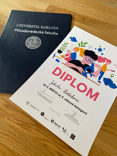 Juniorská vědecká konference 2025-Diplom J. Holečka