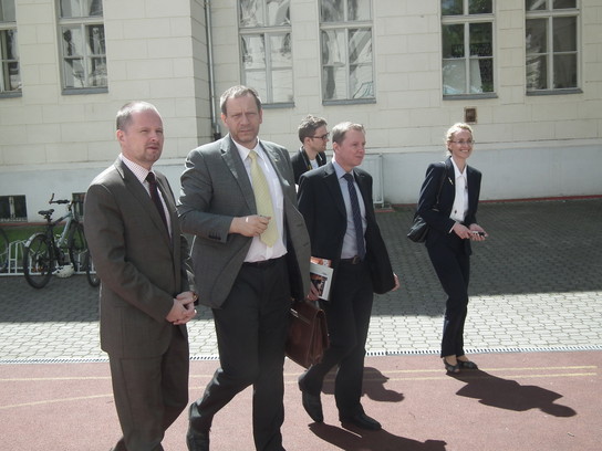 návštěva ministra Fialy