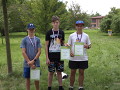 1. Filip Otta, 2. František Vlk, 3. Marek Škrob