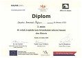Diplom A. B. Štefana z KK SOČ 2018