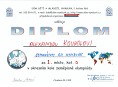 Diplom A. Koukola z OK ZeO 2018