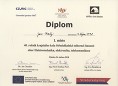 Diplom J. Malého z KK SOČ 2018