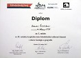 Diplom P. Červinky z KK SOČ 2017
