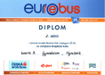 Diplom stříbrného týmu 4KA na KK EUROREBUS 2013