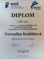 KP SOČ 2026 - diplom V. Košťálové