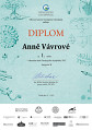 OK GeO 2021 - diplom A. Vávrové