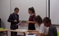 Tadeáš Brablc během tzv. křížových otázek